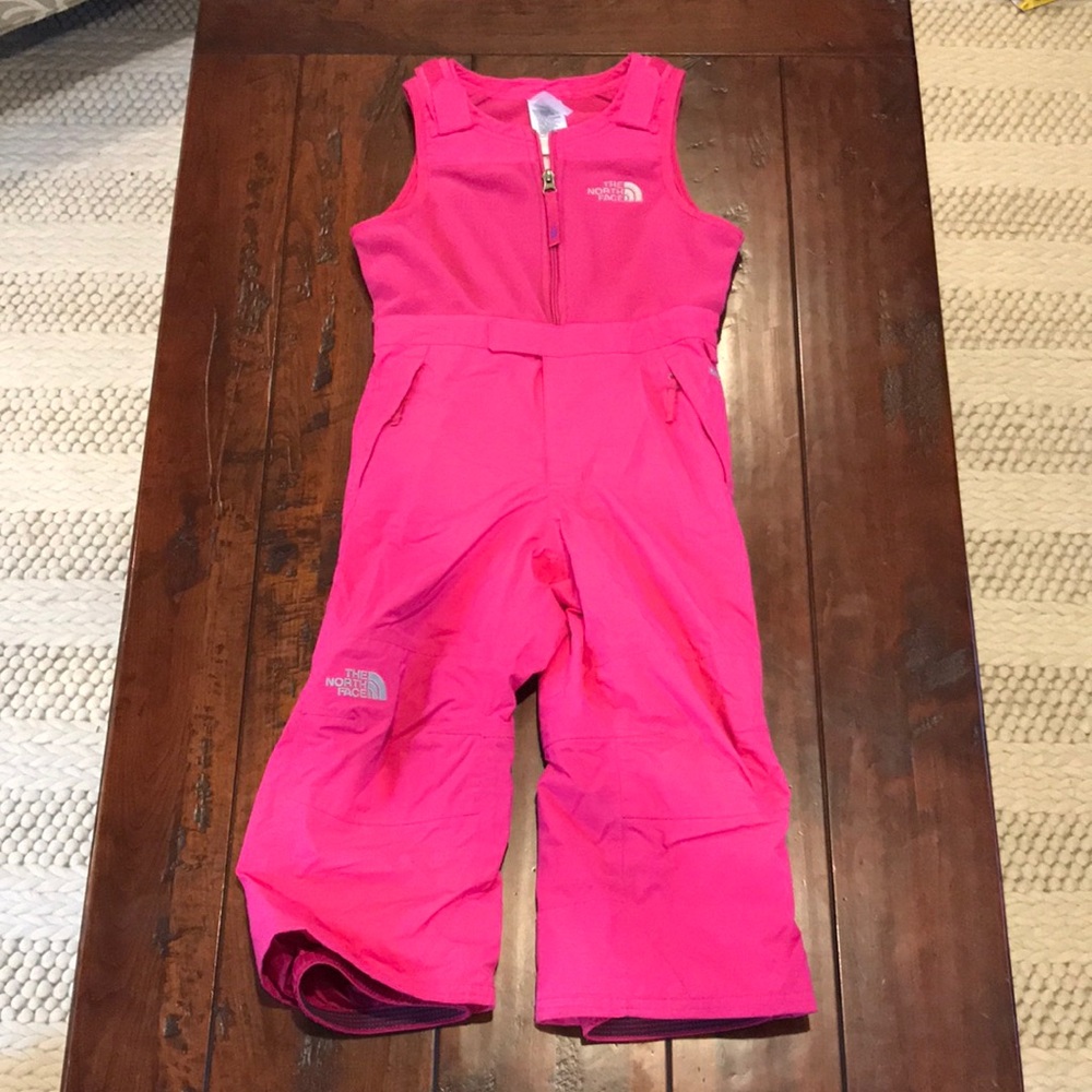 North face kids snow bib. Size 3t